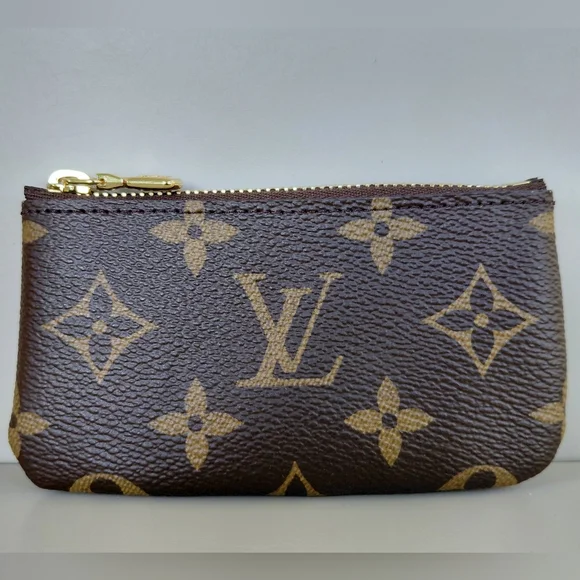 Louis Vuitton Brown Monogram Key Pouch Wallet - Picture 4 of 12
